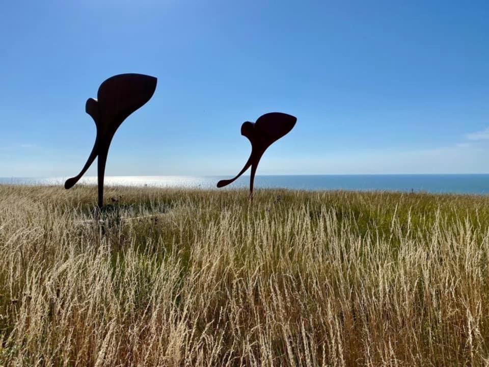 Plage à 50m Appartement Rêves de mer Villa Les Bains de Mers Exterior foto