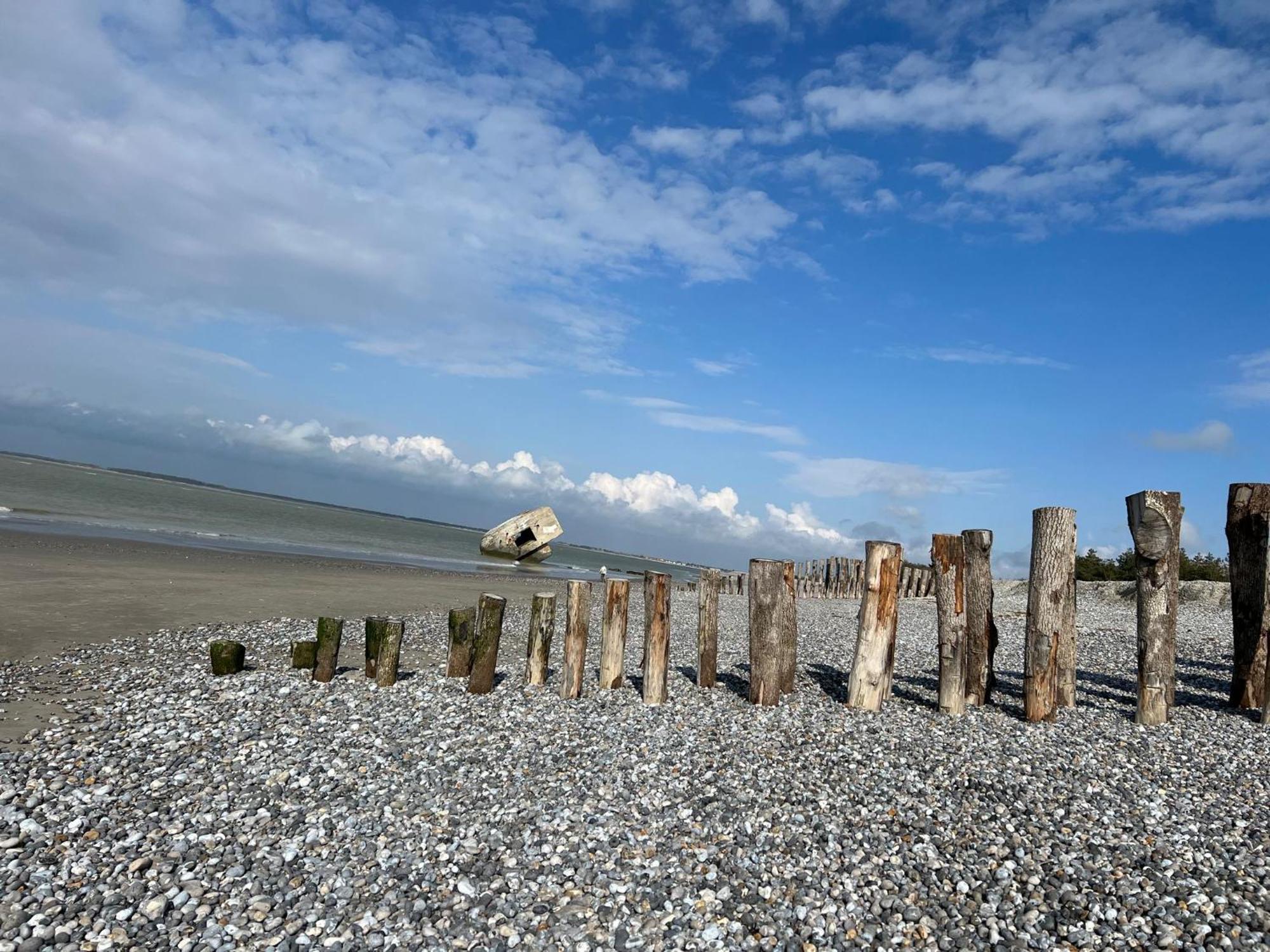 Plage à 50m Appartement Rêves de mer Villa Les Bains de Mers Exterior foto